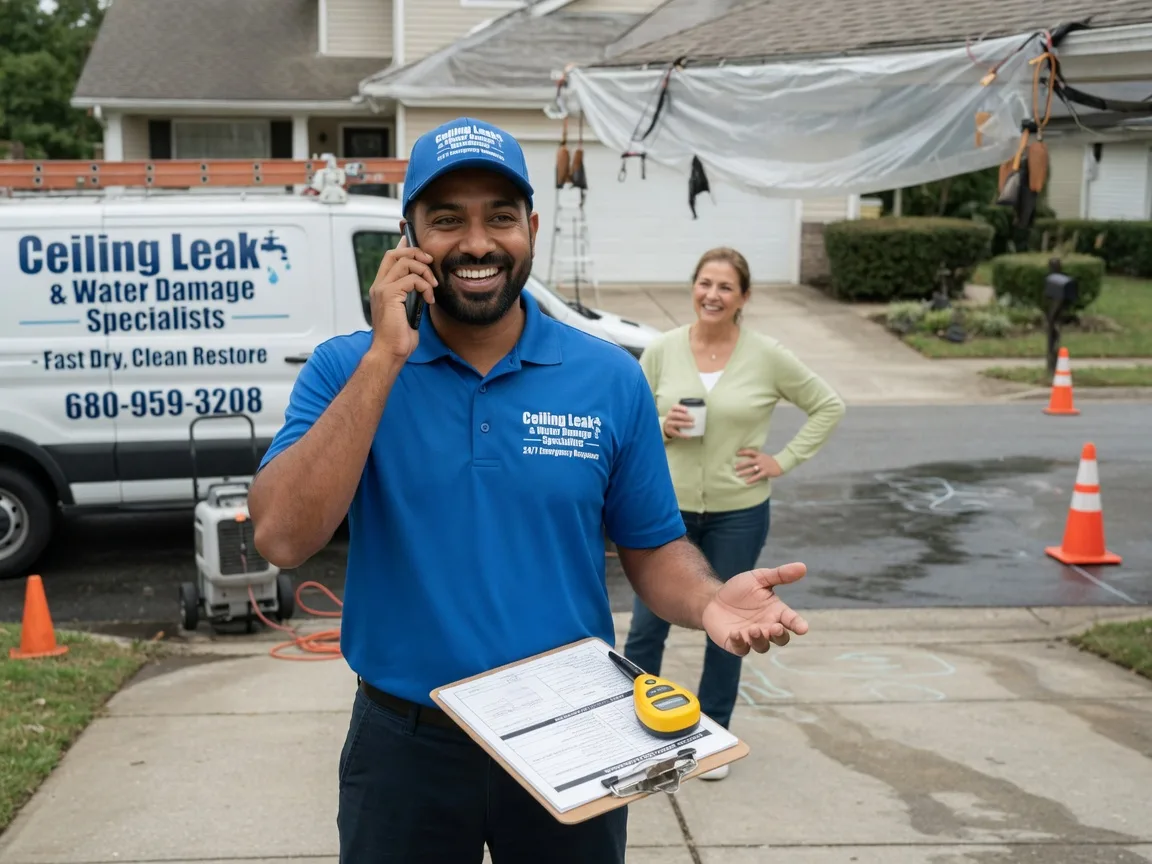 Ceiling Leak Cleanup Fitzwilliam, NH FAQs